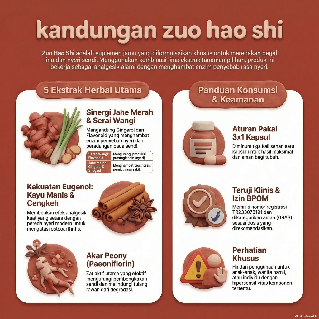 Zuo Hao Shi - Obat Cina Herbal Saraf kejepit - 3 pcs 5