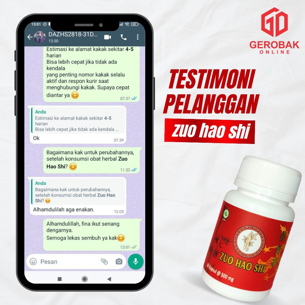 Zuo Hao Shi - Obat Cina Herbal Saraf kejepit - 3 pcs 3